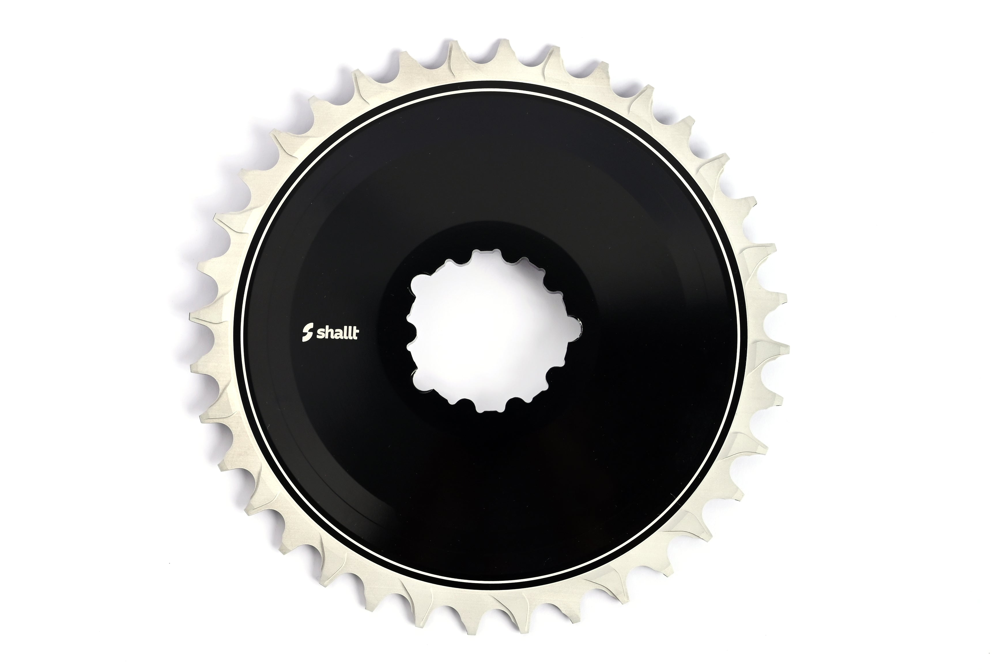 Plateau VTT Haute Performance Direct 3 Vis 3 mm Aéro 36D Noir Shallt - Compatible Sram