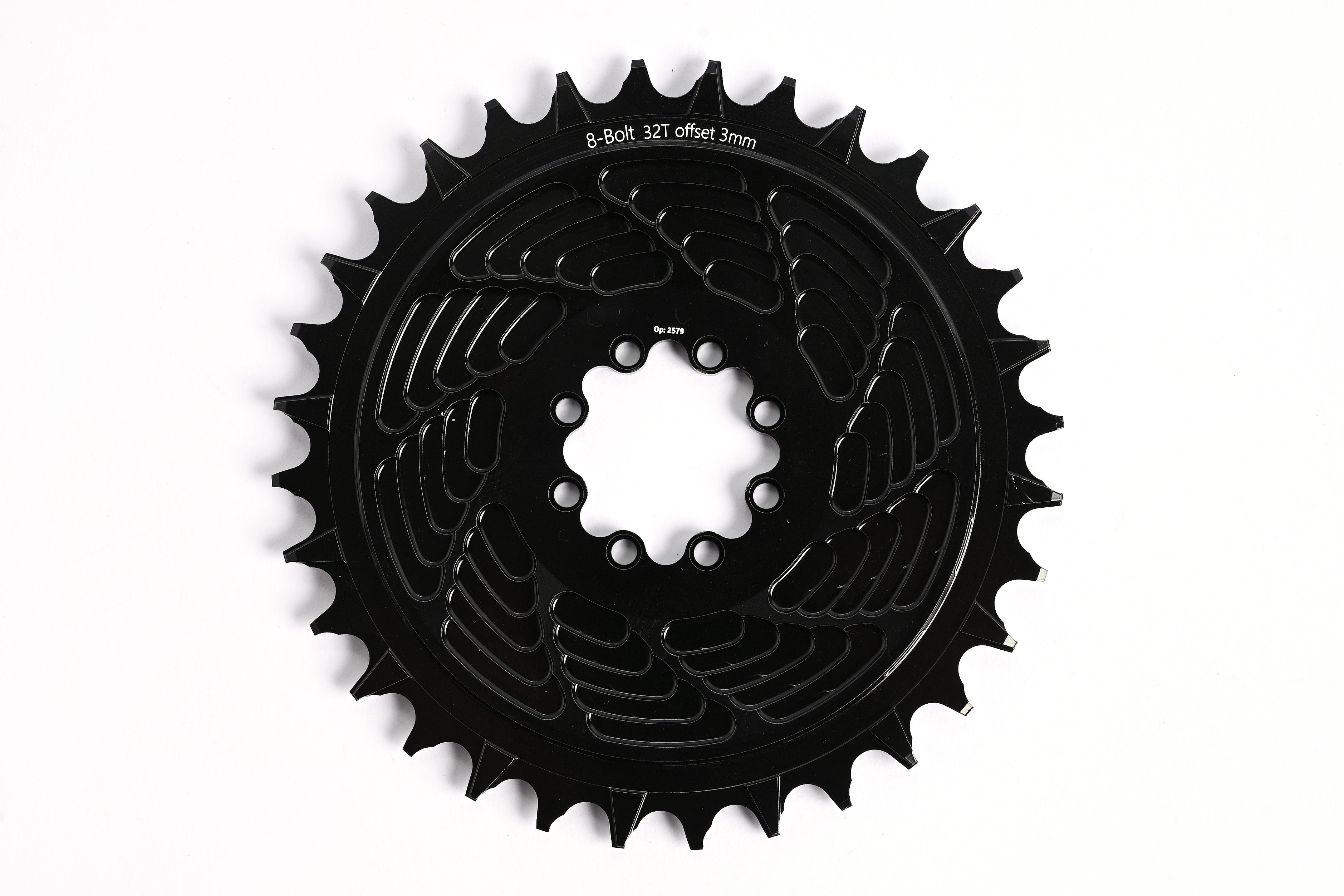 Plateau Shallt Direct 8-bolt 3mm Aero 32T Noir (Compatible SRAM 8-boulons)