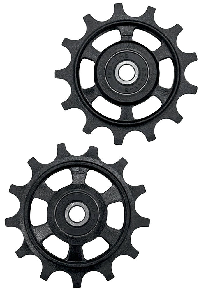 Kit galets de dérailleur Shall XTR 12 vitesses (avec caches-poussière)